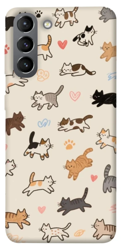 Чохол на Samsung Galaxy S21 Cat style ver.2 фото 1 з 1