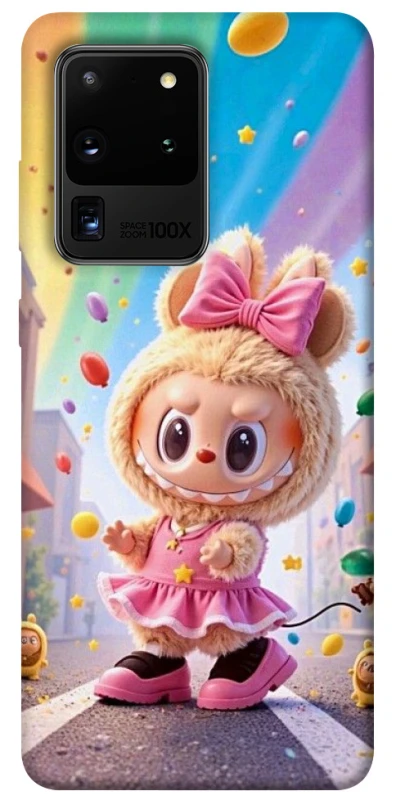 Чохол на Samsung Galaxy S20 Ultra Labubu rainbow фото 1 з 1