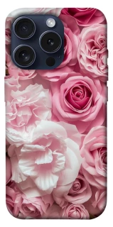 Чохол на Apple iPhone 15 Pro (6.1") Рожеві Квіти фото 1 з 1