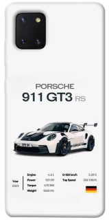 Чехол на Samsung Galaxy Note 10 Lite (A81) Porsche 911 GT3 фото 1 из 1