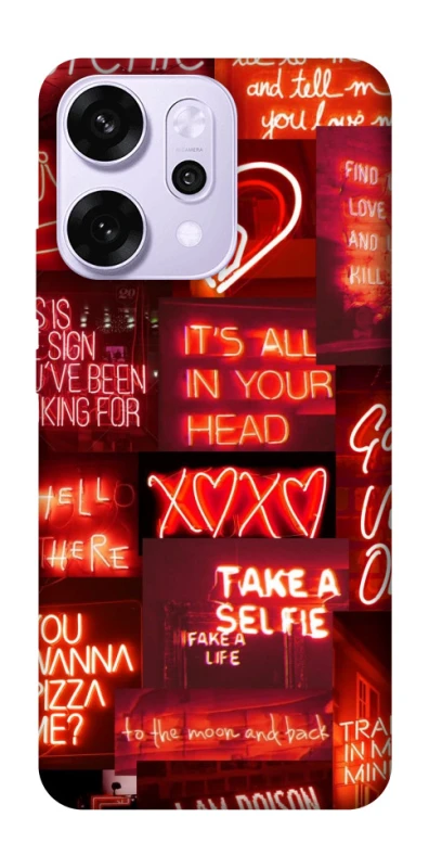 Чохол на Oppo Reno 14 Pro Love collage ver.7 фото 1 з 1