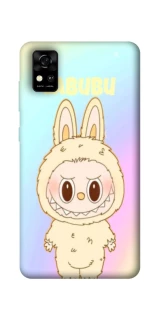 Чехол на ZTE Blade A31 Fluffy Rainbow Labubu фото 1 из 1