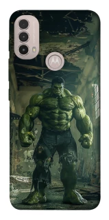 Чохол на Motorola Moto E40 Angry Hulk фото 1 з 1