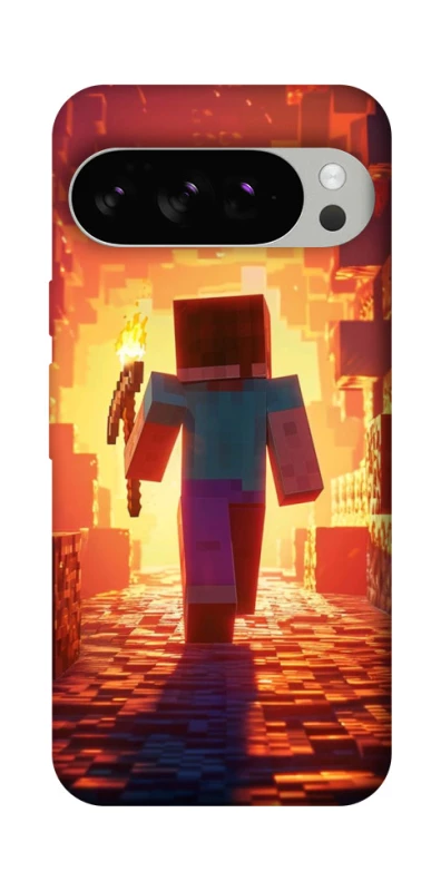 Чехол на Google Pixel 10 Pro Minecraft adventure фото 1 из 1