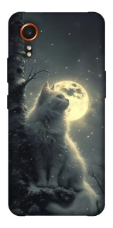 Чохол на Samsung Galaxy Xcover7 Кіт під місяцем фото 1 з 1