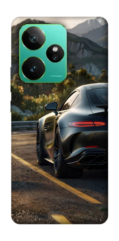 Чехол на Realme GT 7 Car in the mountains фото 1 из 1