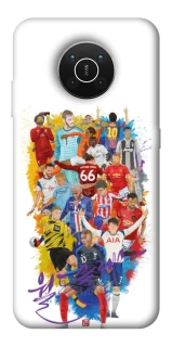 Чехол на Nokia X10 / X20 Football Abstract v2 фото 1 из 1