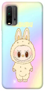 Чохол на Xiaomi Redmi 9T Fluffy Rainbow Labubu фото 1 з 1