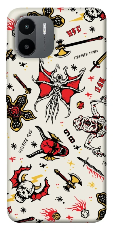 Чохол на Xiaomi Redmi A1 / A2 Stranger Things ver.2 фото 1 з 1