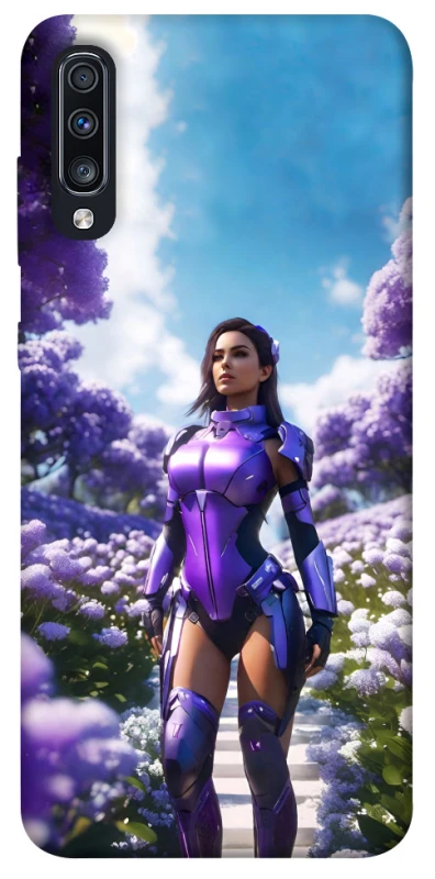 Чохол на Samsung Galaxy A70 (A705F) Cyber space girl ver.4 фото 1 з 1