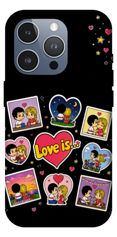 Чехол на Apple iPhone 16 Pro Max Love is ver.2 фото 1 из 1