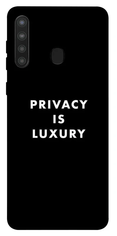 Чохол на Samsung Galaxy A21 Privacy is luxury фото 1 з 1