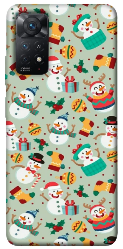 Чехол на Xiaomi Redmi Note 11 Pro 4G/5G Новогодний v2 фото 1 из 1