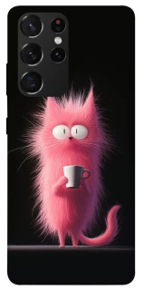 Чехол на Samsung Galaxy S21 Ultra Розовый котёнок фото 1 из 1