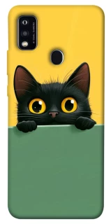 Чохол на ZTE Blade A51 Black cat v2 фото 1 з 1