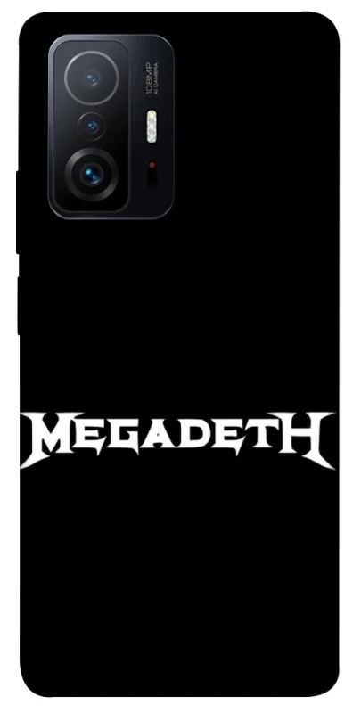 Чехол на Xiaomi 11T / 11T Pro Megadeth logo фото 1 Чехол на Xiaomi 11T / 11T Pro Megadeth logo фото 1 из 1