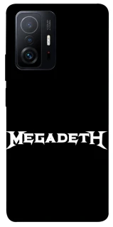 Чохол на Xiaomi 11T / 11T Pro Megadeth logo фото 1 Чохол на Xiaomi 11T / 11T Pro Megadeth logo фото 1 з 1