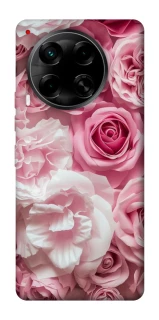 Чехол на TECNO Camon 30 (CL6) Розовые цветы фото 1 из 1