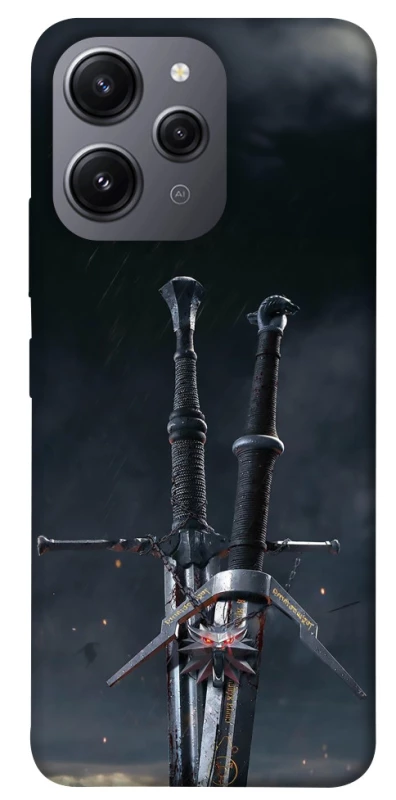 Чохол на Xiaomi Redmi 12 Мечі Ведьмака фото 1 з 1