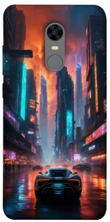 Чехол на Xiaomi Redmi 5 Plus / Redmi Note 5 (Single Camera) Cyber city фото 1 из 1