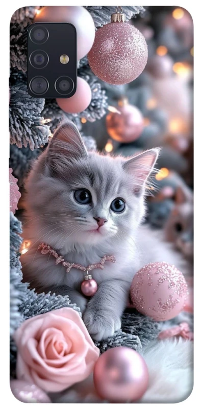 Чохол на Samsung Galaxy A51 Christmas Kitty фото 1 з 1