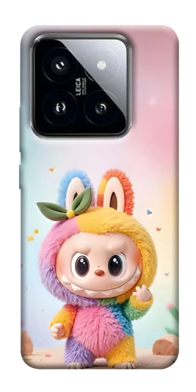 Чохол на Xiaomi 14 Pro Labubu colored фото 1 з 1