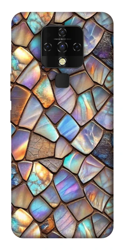 Чехол на TECNO Camon 16 SE Nature Mosaic ver.1 фото 1 из 1