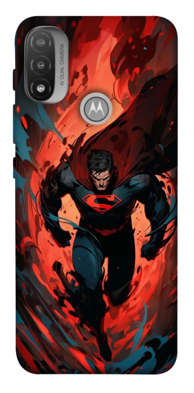 Чехол на Motorola Moto E20 Superman фото 1 из 1