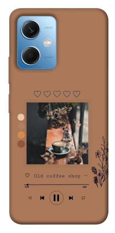 Чехол на Xiaomi Redmi Note 12 5G Coffee player фото 1 из 1