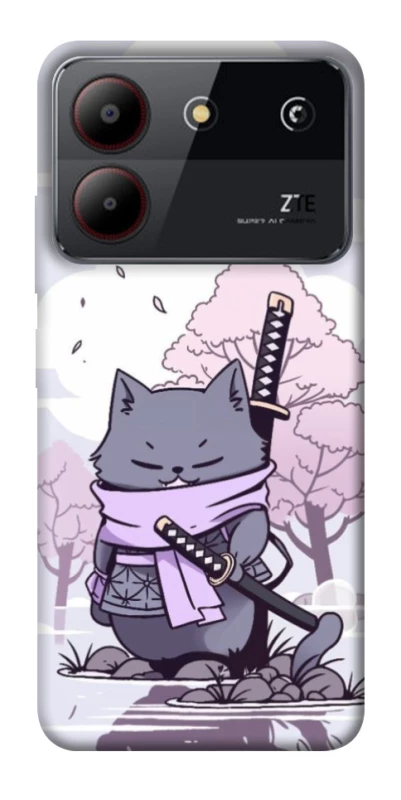 Чохол на ZTE Blade A54 4G Samurai cat фото 1 з 1