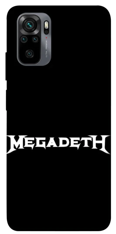 Чехол на Xiaomi Redmi Note 10 / Note 10s Megadeth logo фото 1 из 1