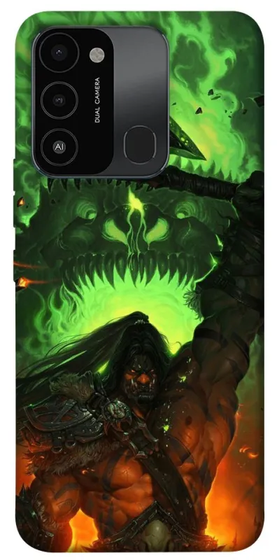 Чехол на TECNO Spark 8C Gromash Hellscream фото 1 из 1