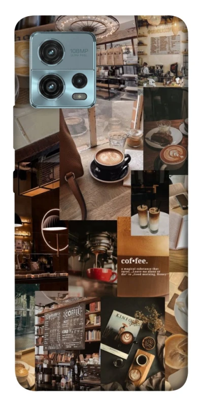 Чохол на Motorola Moto G72 Coffee collage ver.2 фото 1 з 1