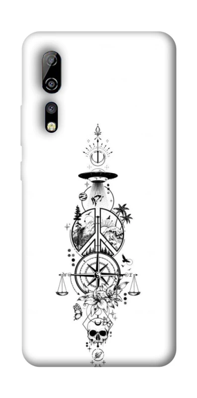 Чехол на ZTE Axon 10 Pro Tattoo ver.7 фото 1 из 1