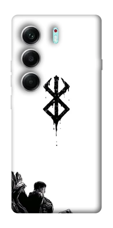 Чехол на Tecno Camon 40 Pro berserk white фото 1 из 1