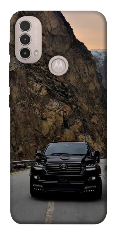 Чохол на Motorola Moto E40 Land Cruiser black фото 1 з 1