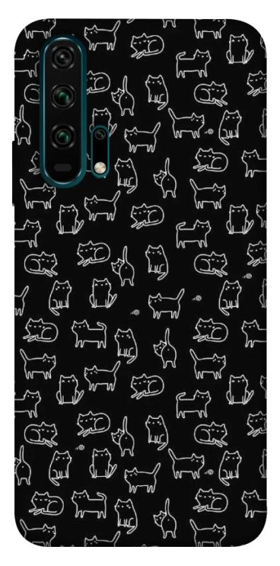 Чохол на Huawei Honor 20 Pro Black Cats фото 1 з 1