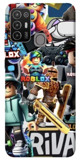 Чохол на ZTE Blade A52 Roblox collage ver.1 фото 1 з 1