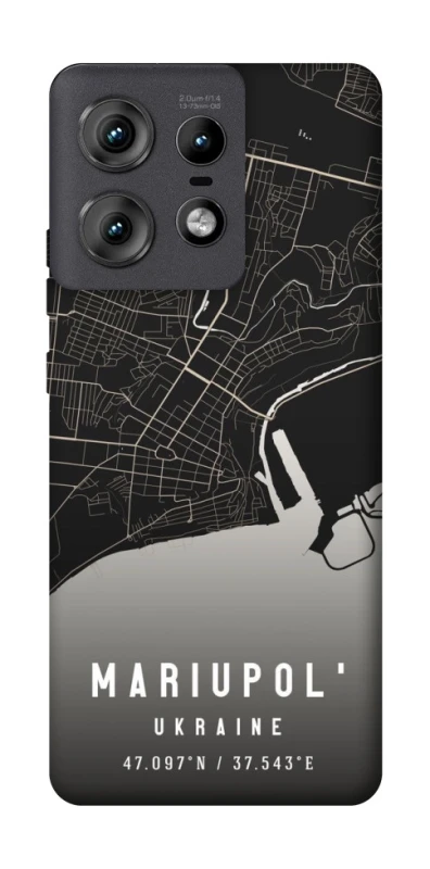 Чехол на Motorola Edge 50 Pro Mariupol map фото 1 из 1