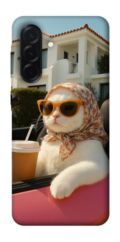 Чохол на Samsung Galaxy A37 5G Stylish Cat Cruise фото 1 з 1