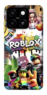 Чехол на ZTE Blade A55 4G Roblox Characters Collage фото 1 из 1