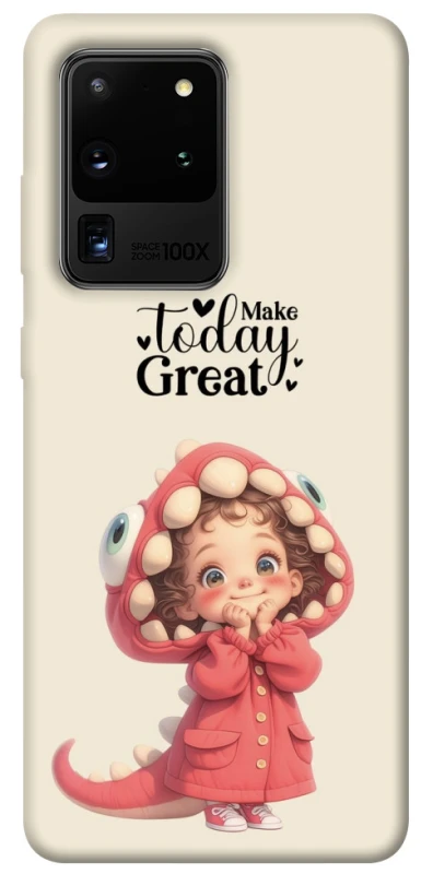 Чохол на Samsung Galaxy S20 Ultra Make today great фото 1 з 1