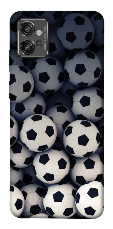 Чехол на Motorola Moto G32 Футбольные мячи фото 1 из 1