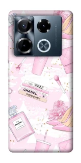 Чохол на Infinix Note 40 Pro 4G Fashion collage ver.10 фото 1 з 1