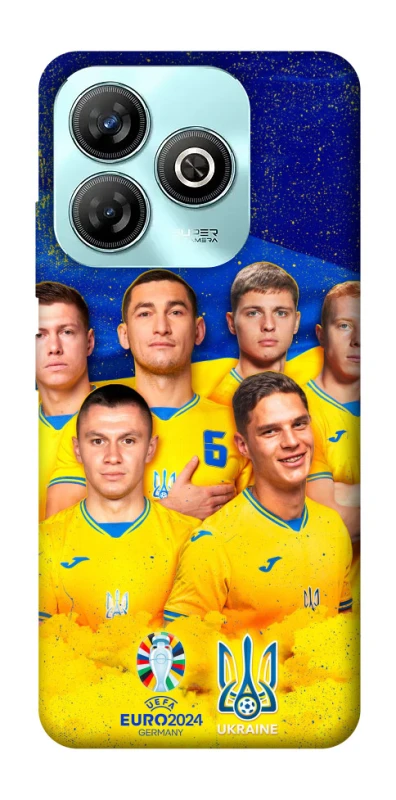 Чохол на ZTE Blade A75 4G Збірна України v2 фото 1 з 1