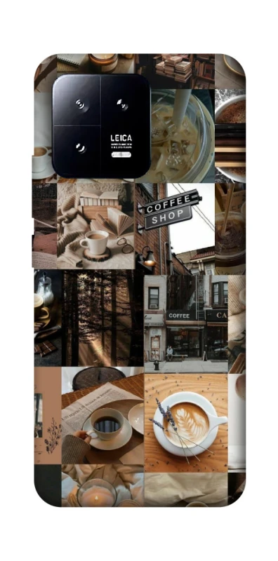 Чехол на Xiaomi 13 Coffee collage ver.3 фото 1 из 1