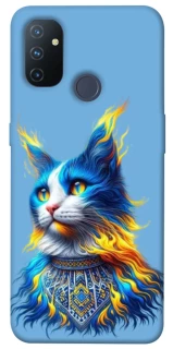 Чохол на OnePlus Nord N100 Кіт патріот фото 1 з 1