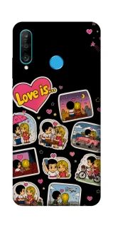 Чохол на Huawei P30 lite Love is ver.3 фото 1 з 1