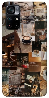 Чехол на Xiaomi Poco M4 Pro 5G Coffee collage ver.2 фото 1 из 1