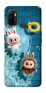 Чохол на Oppo A53 / A32 / A33 Labubu in the pool фото 1 Чохол на Oppo A53 / A32 / A33 Labubu in the pool фото 1 з 1